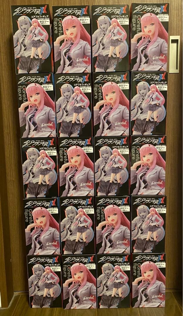 ダーリン・イン・ザ・フランキス　ゼロツー　制服ver. 20体セット