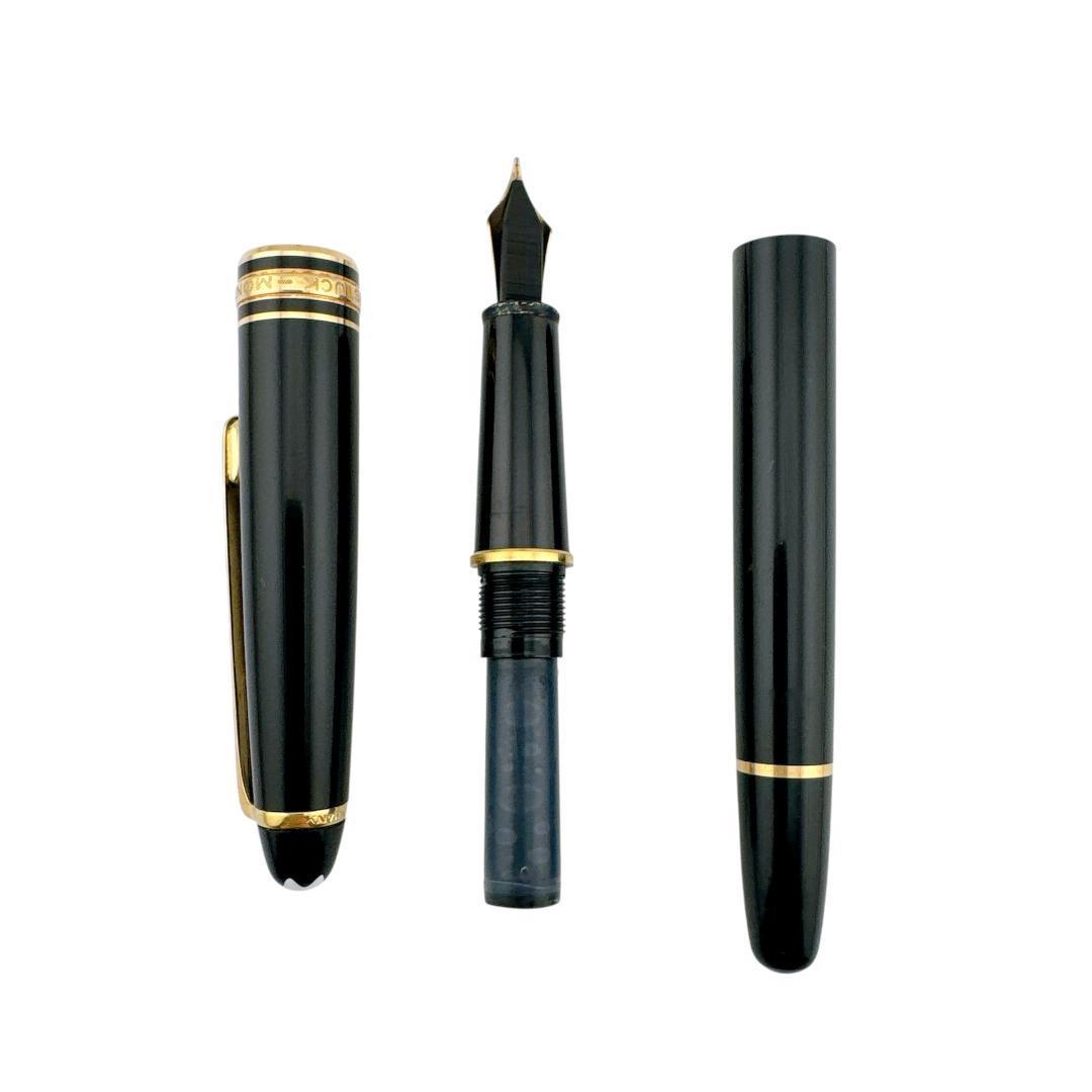 モンブラン マイスターシュテュック 144 万年筆 13.5cm ブラック