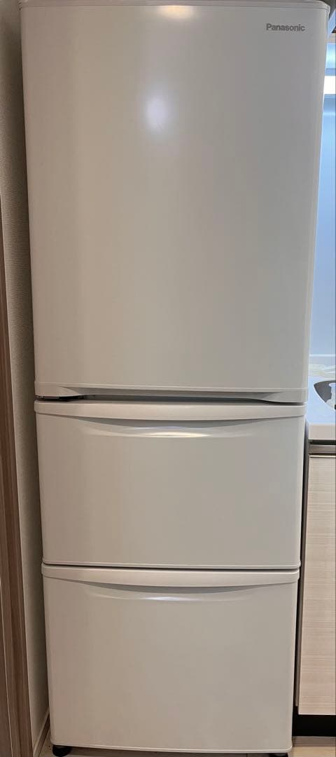 2022年高年式Panasonic 冷蔵庫 NR-C343CL ホワイト動作良好