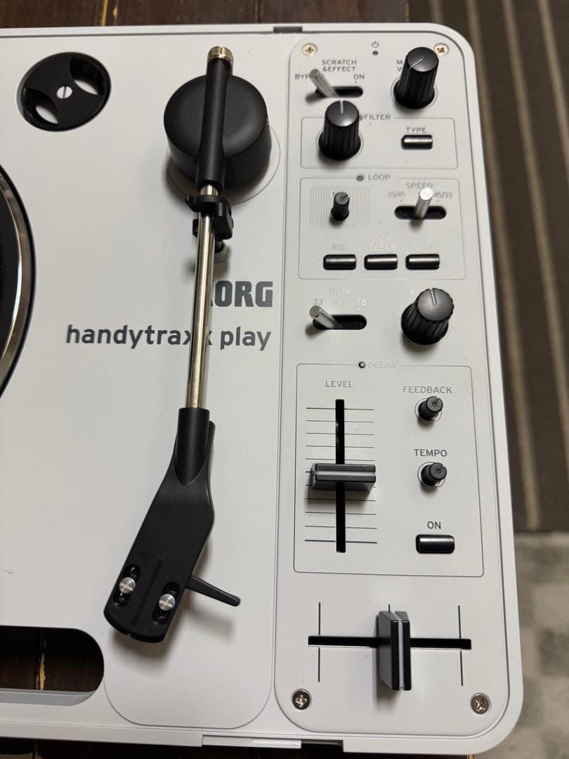KORG handytraxx play DJ機器　レコードプレーヤー