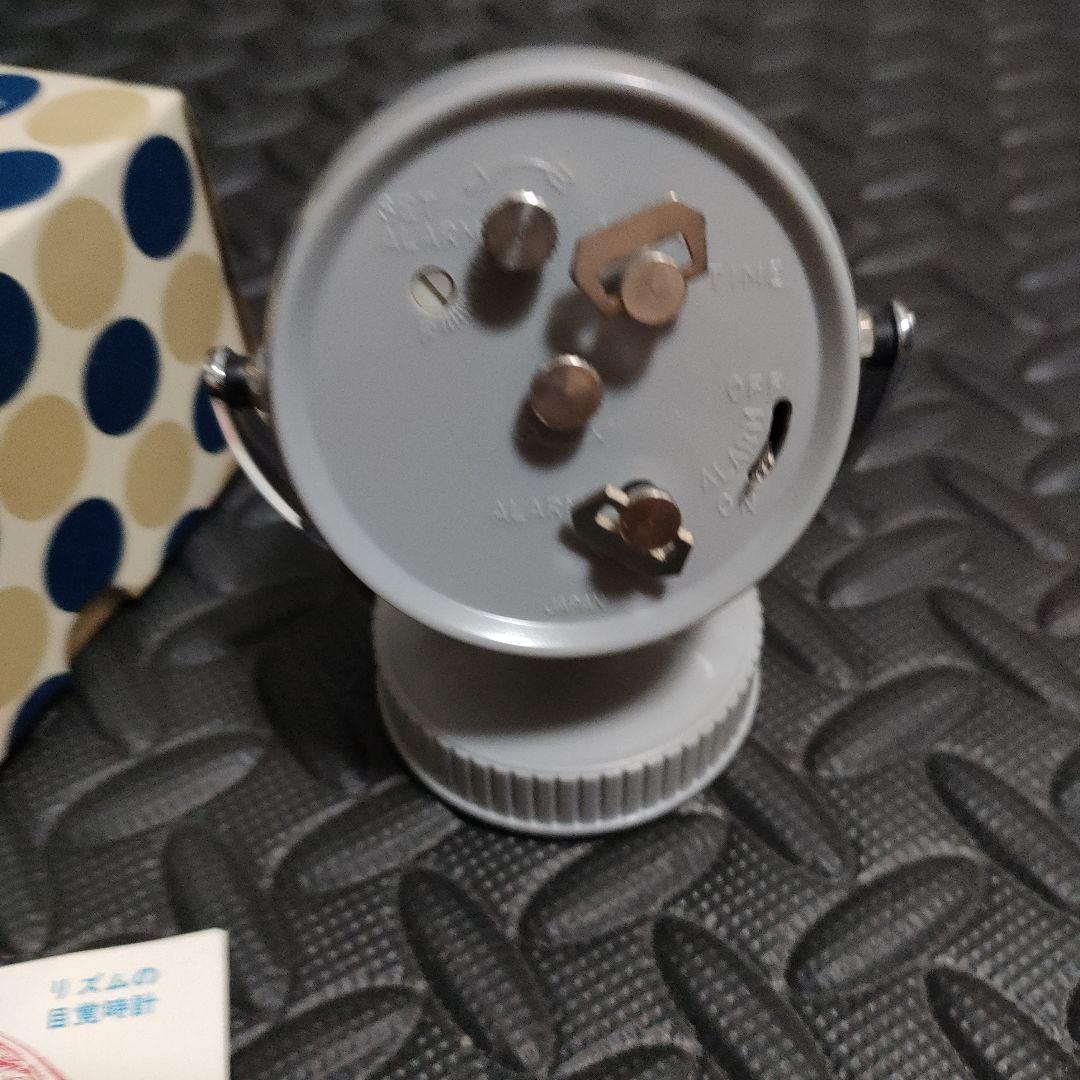 当時物　ゼンマイ　手巻き　Rhythm アラームクロック 昭和レトロ