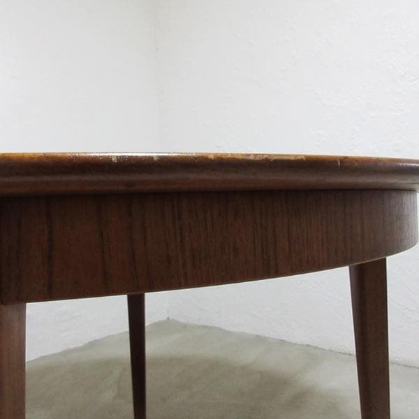 イギリス ビンテージ 家具 ダイニングテーブル ラウンドテーブル 英国6945d