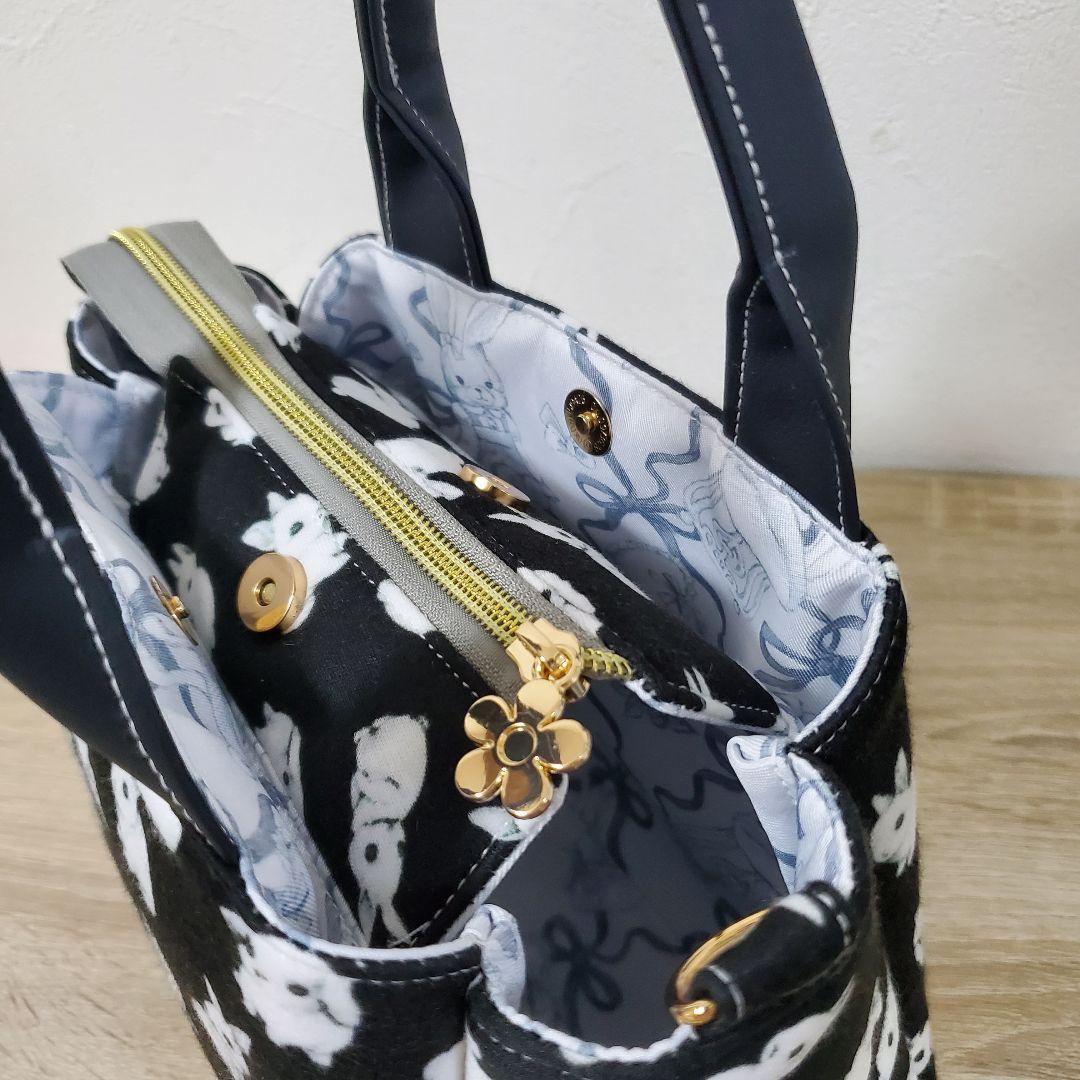 《専用》ハンドメイド 15cmがま口ポーチ yukiemon こいぬ図鑑