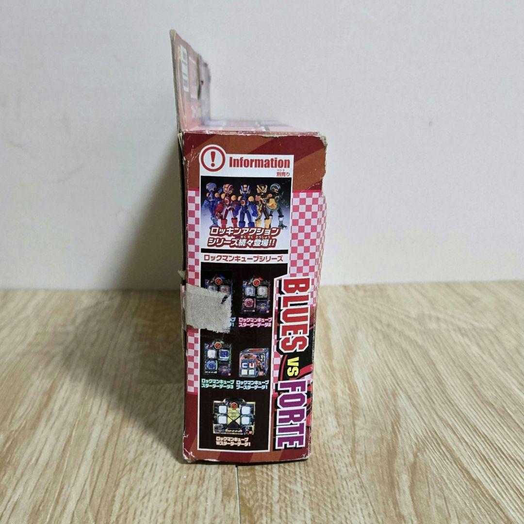 ロックマンエグゼ　ロッキンアクション　ブルース　フォルテ　フィギュア