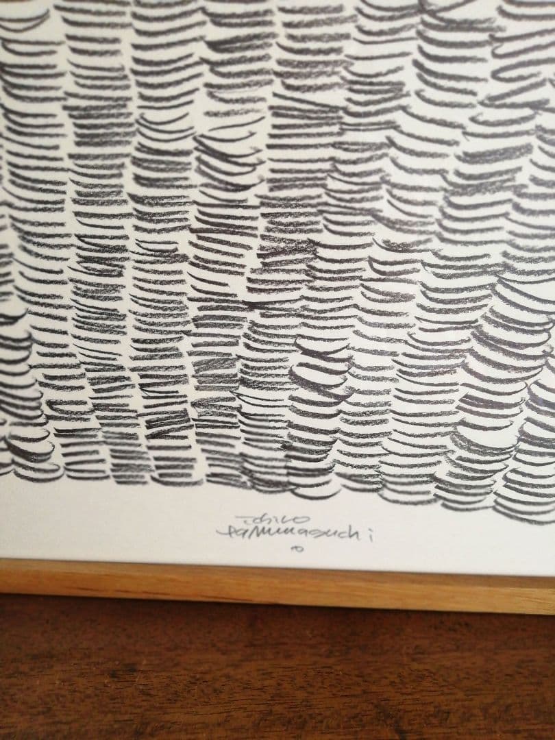 ★最終価格。山口一郎・原画・1点もの【かご Ｌサイズ】ドローイング