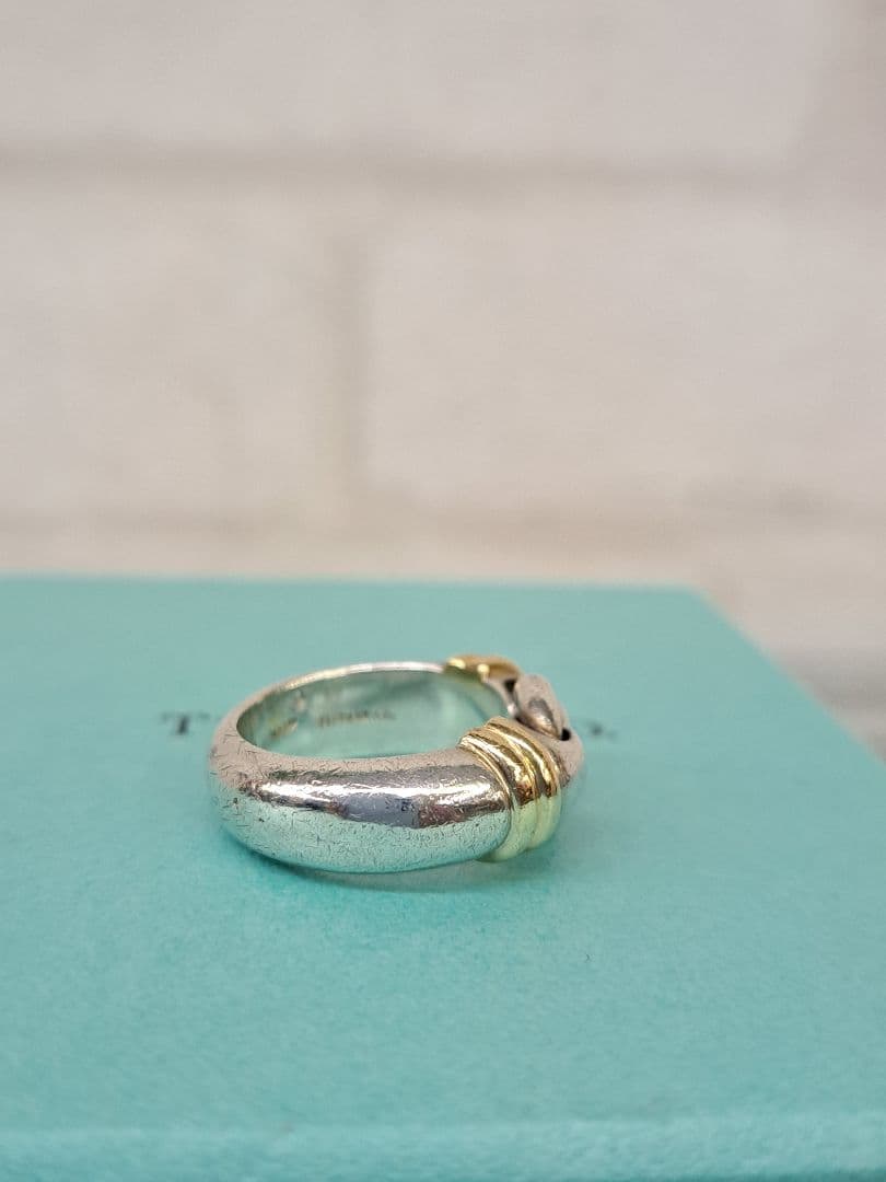 aloha ティファニー ヴィンテージ コンビ サークル リング