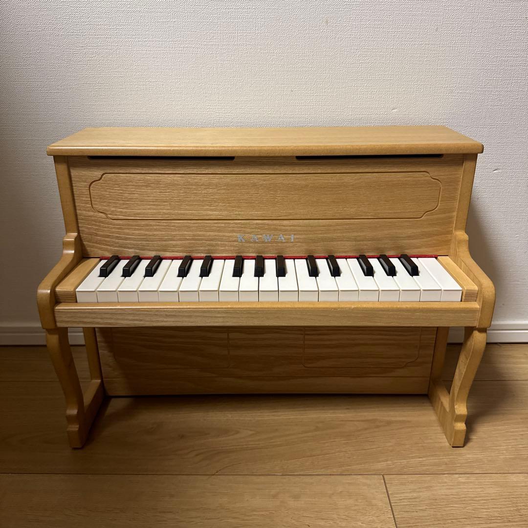 KAWAI ミニピアノ トイピアノ　32鍵 アップライト　ナチュラル