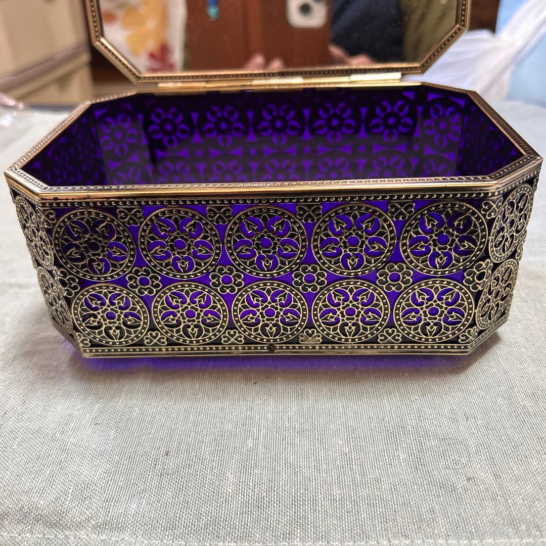 レトロ　八角形の宝石箱