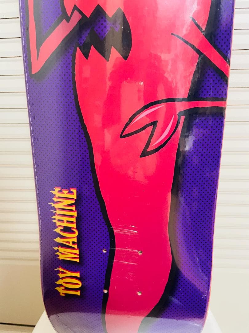 台湾製無地黒デッキテープ付き TOY MACHINEトイマシーン8.25デッキ
