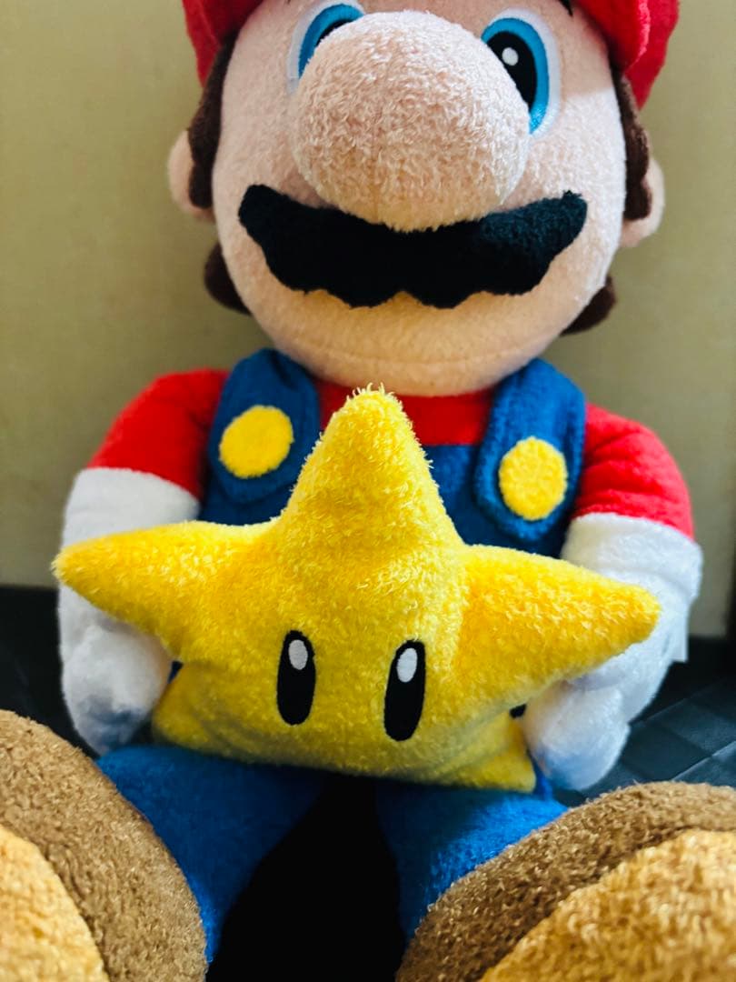マリオ♡ニンテンドー　ぬいぐるみ　ビッグサイズ　しゃべる　期間限定出品！！