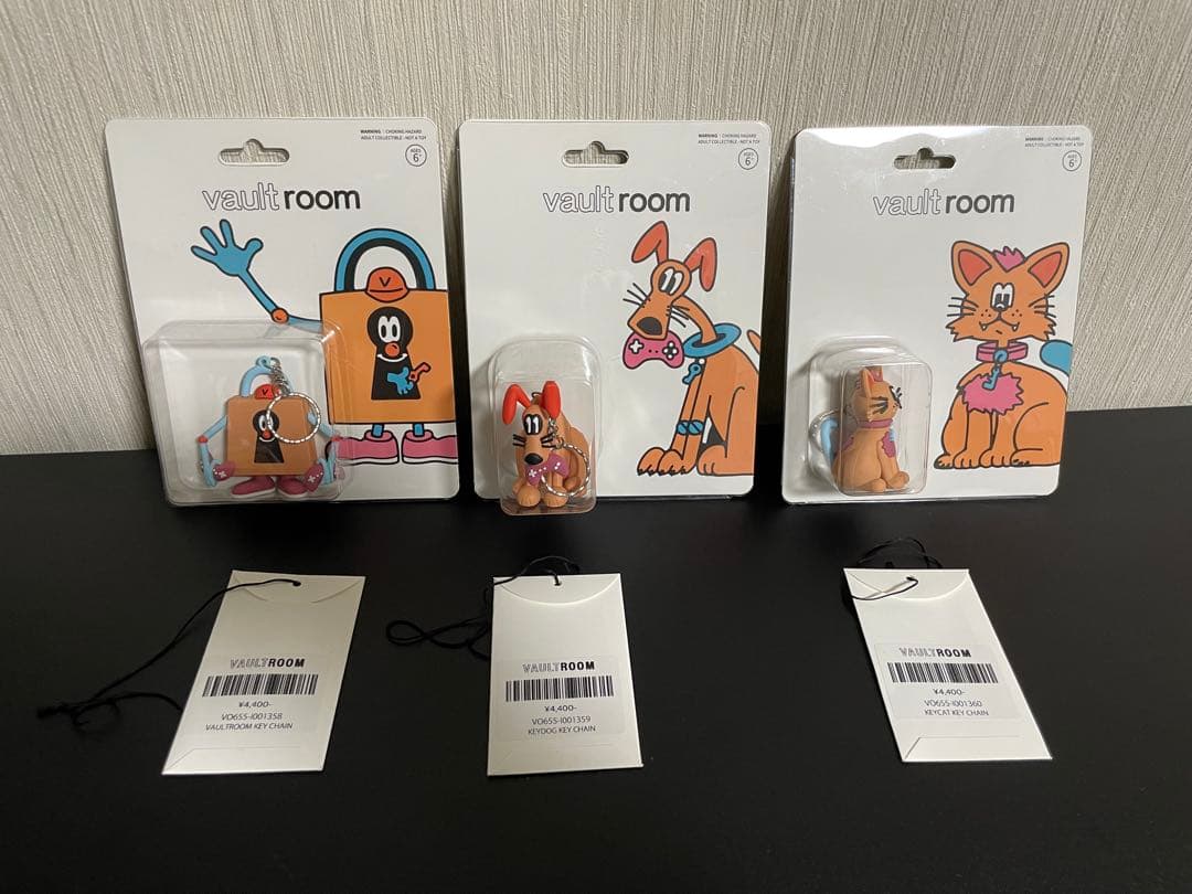 Vaultroom　KEY CHAIN　3点セット