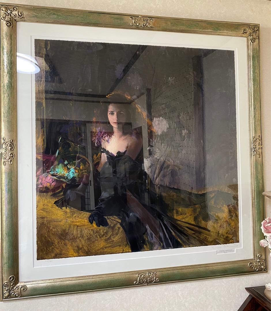 トレンツ・リャド カロリーナ・アミーゴ嬢 シルクスクリーン