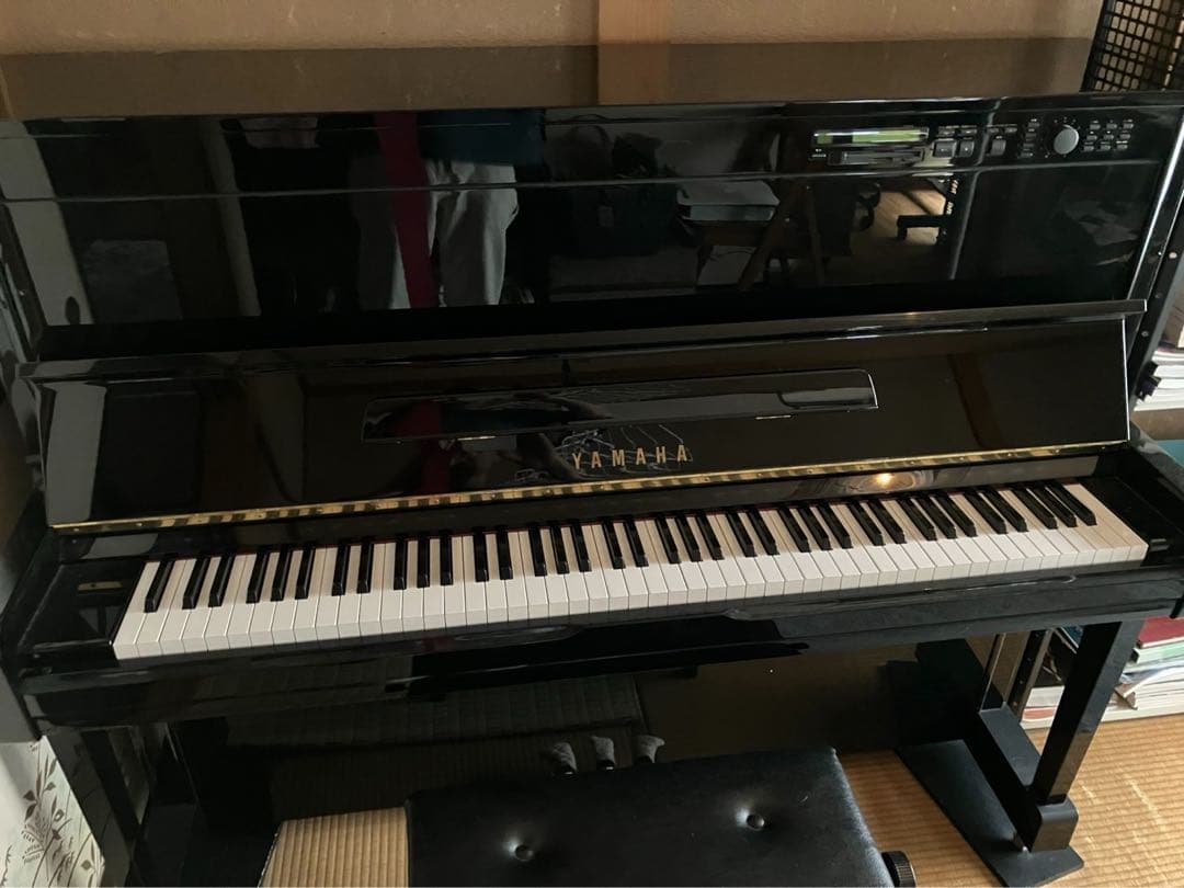 YAMAHA アップライトピアノ 黒