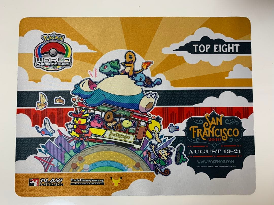 WCS2016 サンフランシスコ TOP8 コンパクト プレイマット