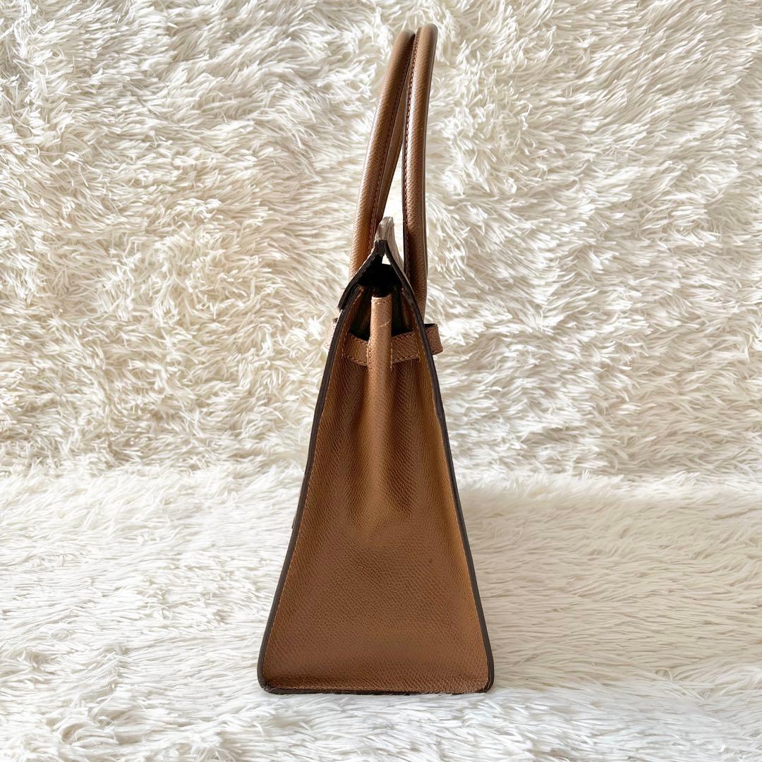 未使用級✨SOMES SADDLE ソメスサドル　ハンドバッグ　ブラウン　レザー