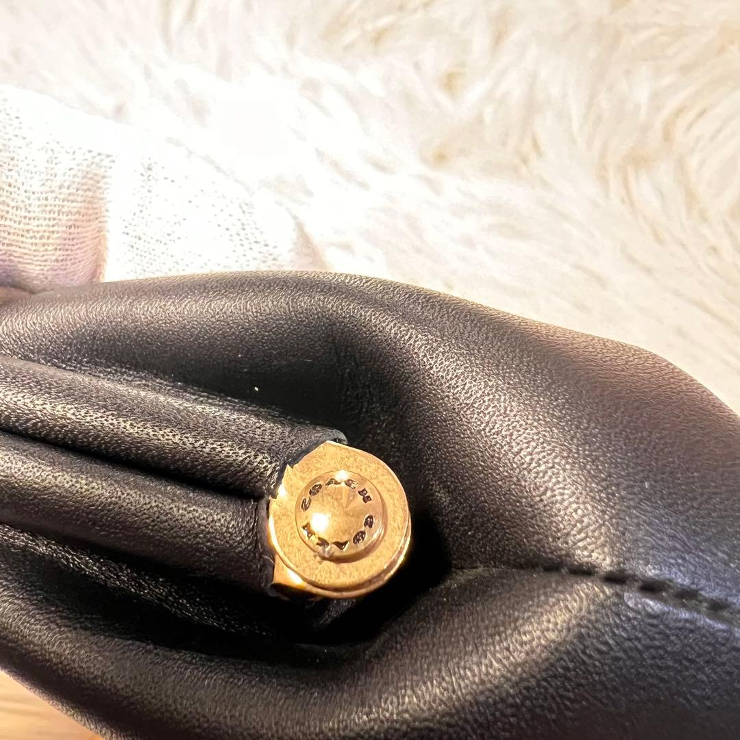 新品・未使用　※難あり　COACH キスロック ケース　がま口財布　レザー