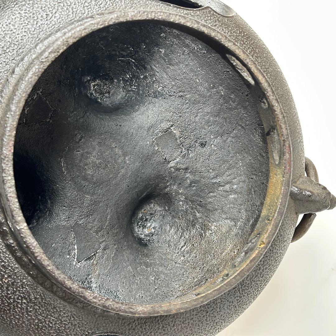 美品 風炉釜 龍敏堂造 龍敏堂