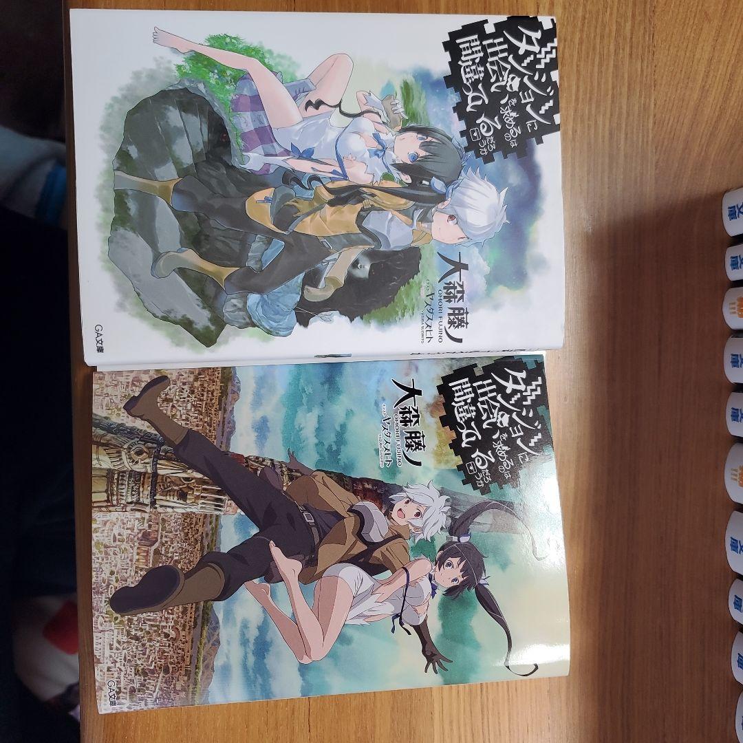 新品　ダンジョンに出会いを求めるのは間違っているだろうか1~19