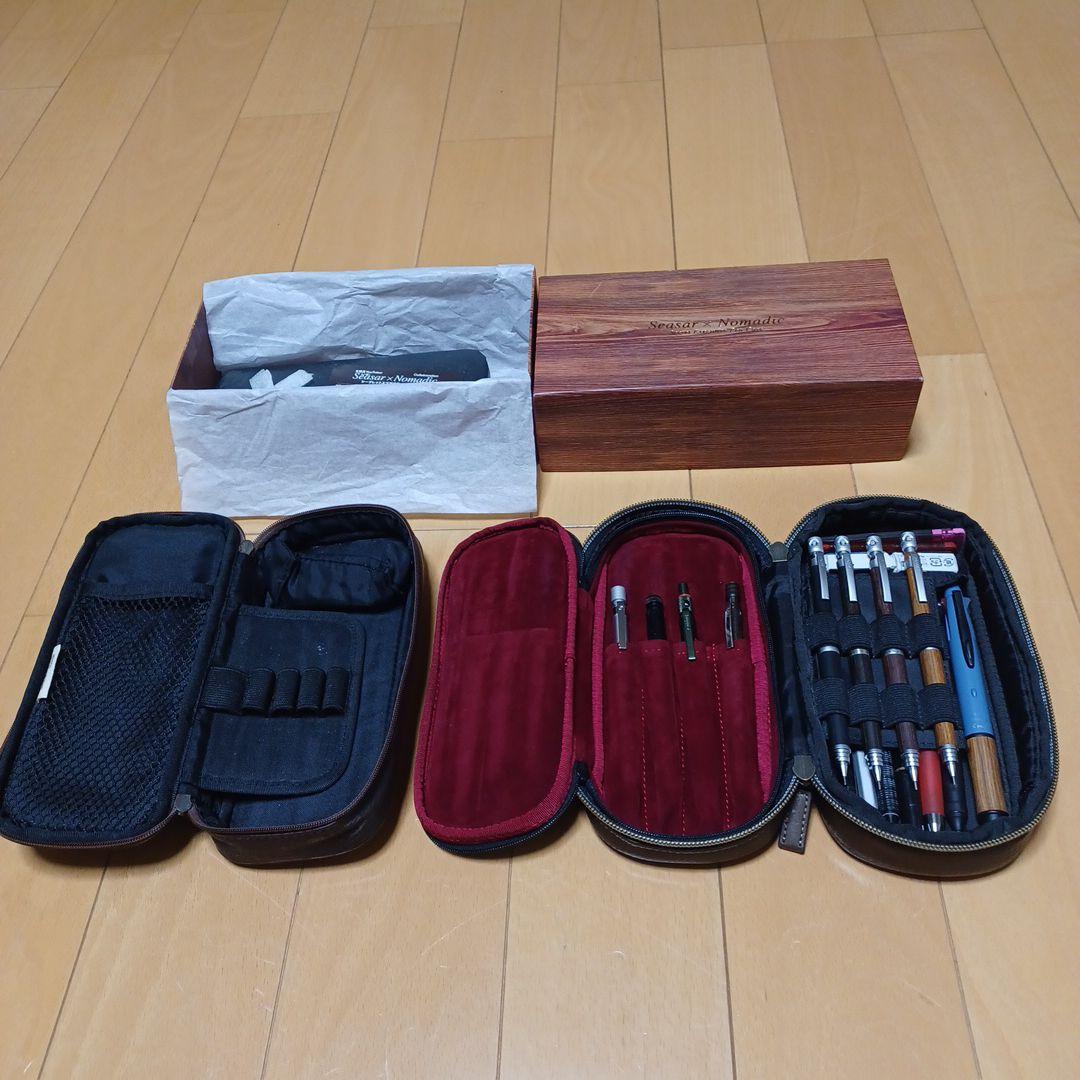 しーさー✕ノーマディックシークレットエグゼクティブペンケース　ブラウン