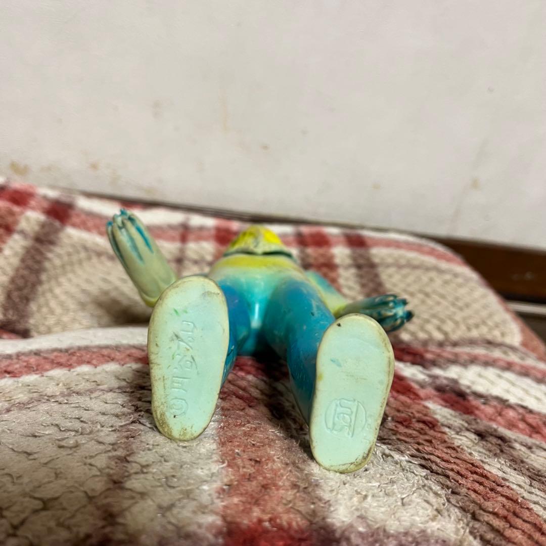 メトロン星人　マルサン　円谷プロ　ソフビ　当時物