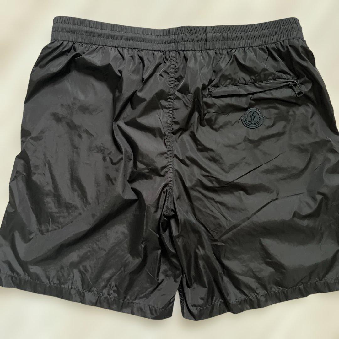 正規品　MONCLER 黒 スイムウェア　ショートパンツ