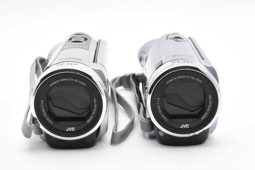 JVC ビデオカメラ 2台セット ① GZ-E225 ② GZ-HM33