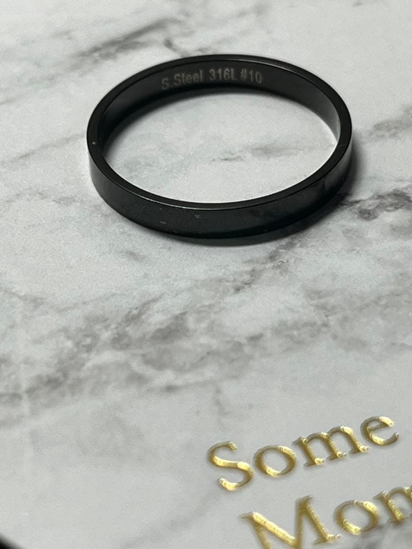 SHINee ジョンヒョン 音波リング　ブラック