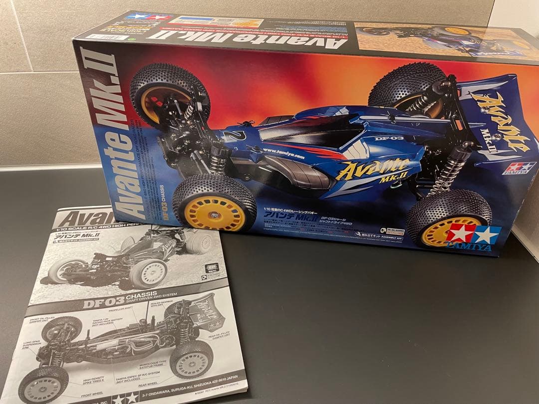 タミヤ 1/10 電動RCカーシリーズ No.387 アバンテMk.II