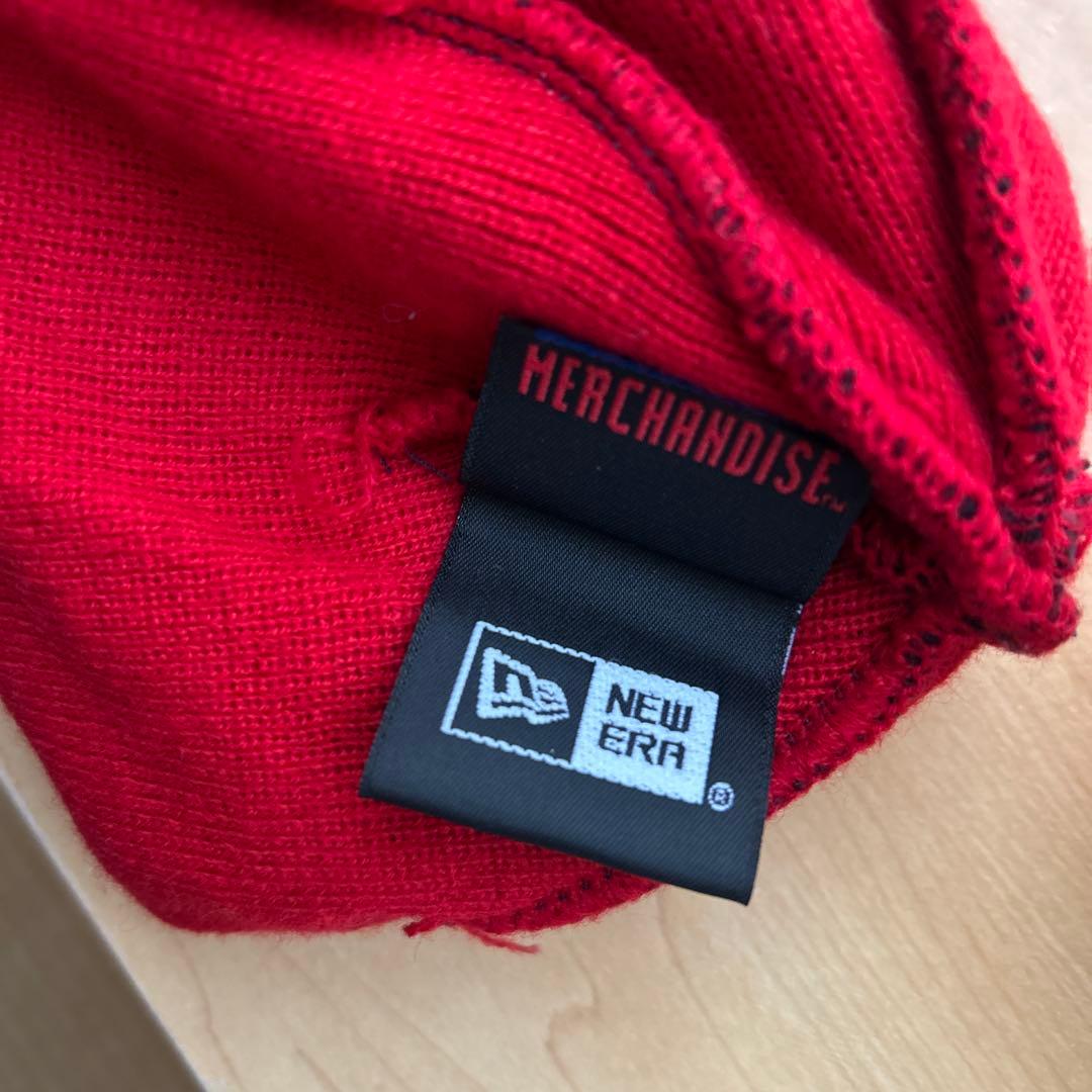 NEWERA ニューエラ インディアンス ワフー酋長　ニット帽　未使用