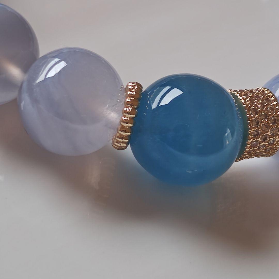 専用です♡新作♡ブルーレースと極みブルーカルセドニー