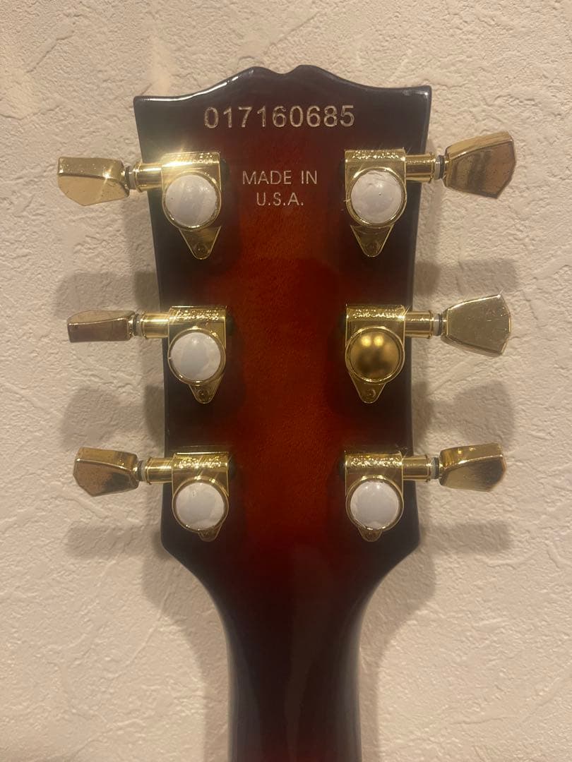 チブソン　バードランド風　フルアコ サンバースト