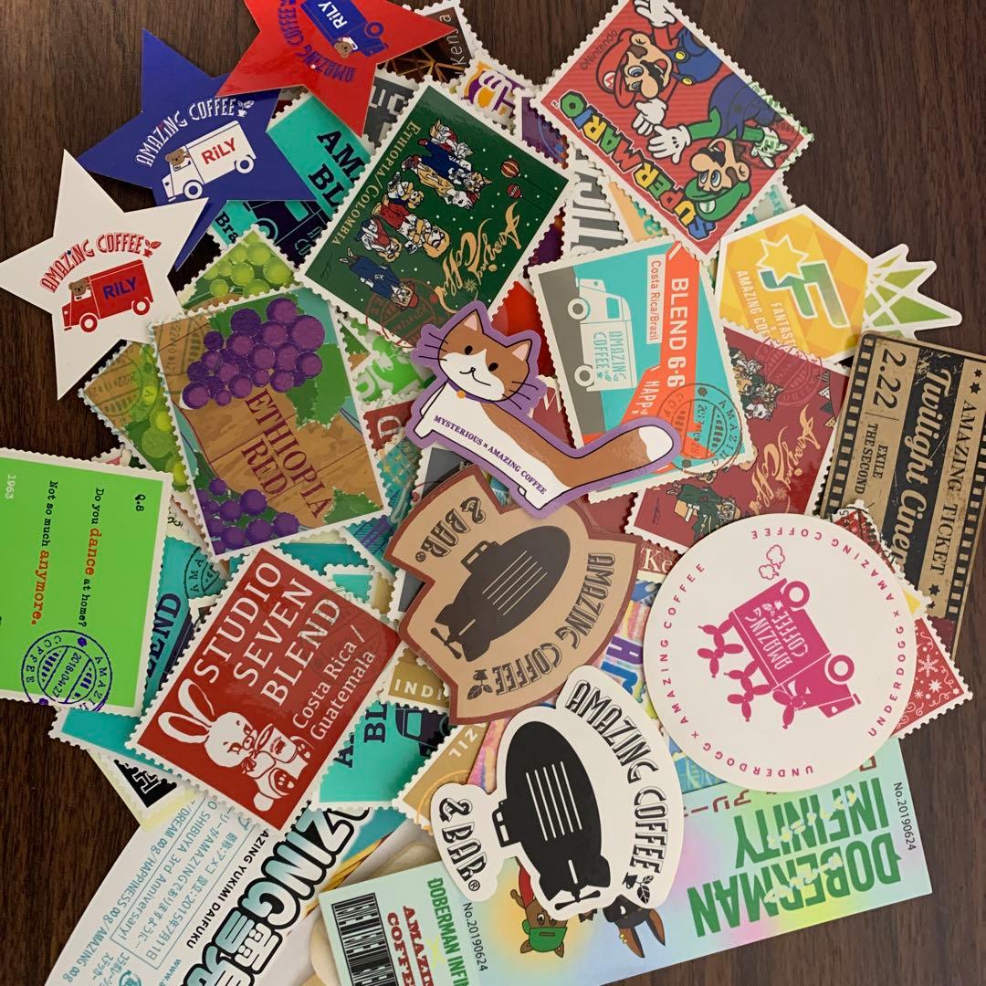 amazing coffee ステッカー