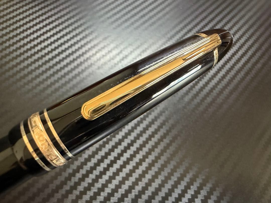 極美品 モンブラン マイスターシュテュック 146 14K 全金 EF 万年筆
