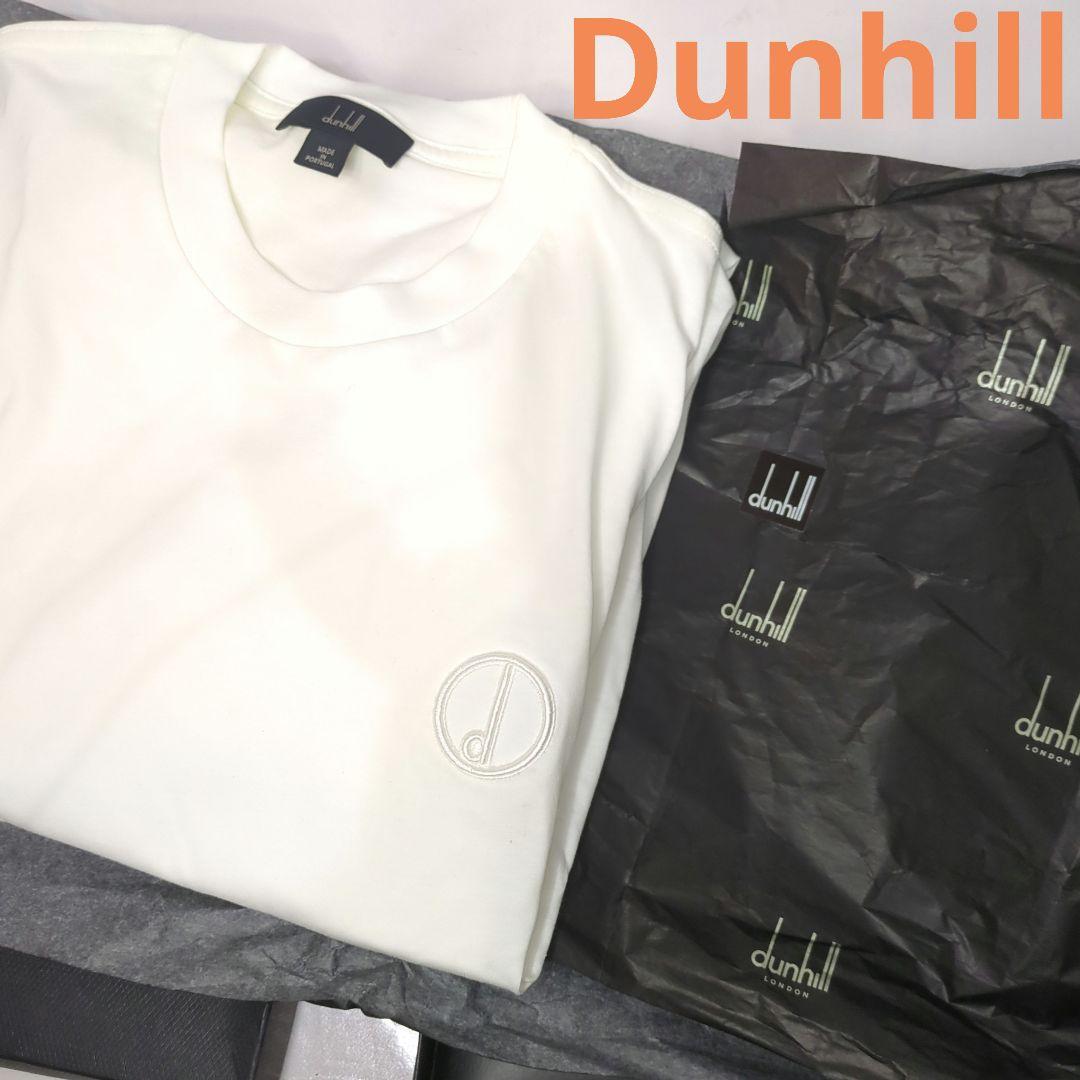新品　dunhil クルーネック Tシャツ ホワイト　Lサイズ　メンズ