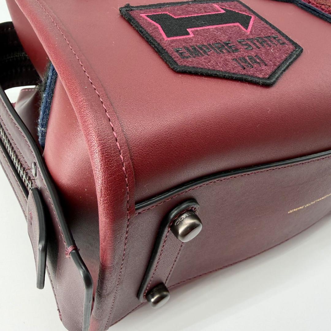 16445✨新品タグ付き✨COACH ローグ25 ヴァーシティ パッチ 2way