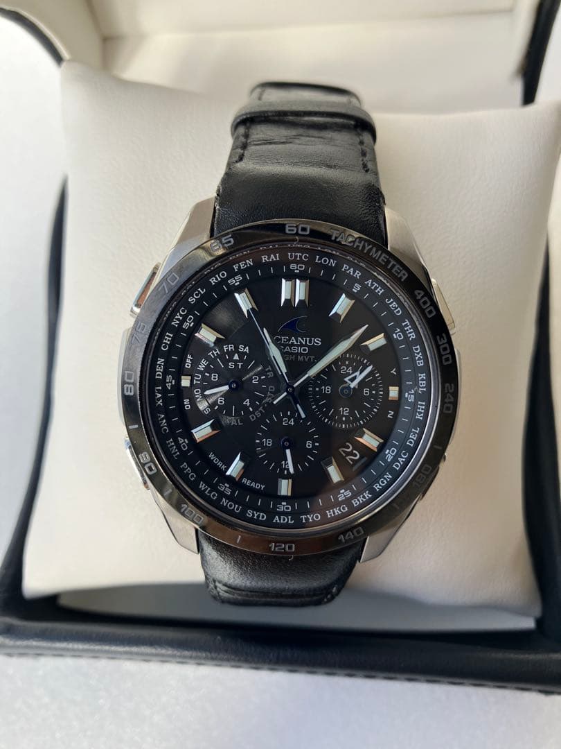 OCEANUS オシアナス OCW-T601 CASIO ソーラー　電波　チタン