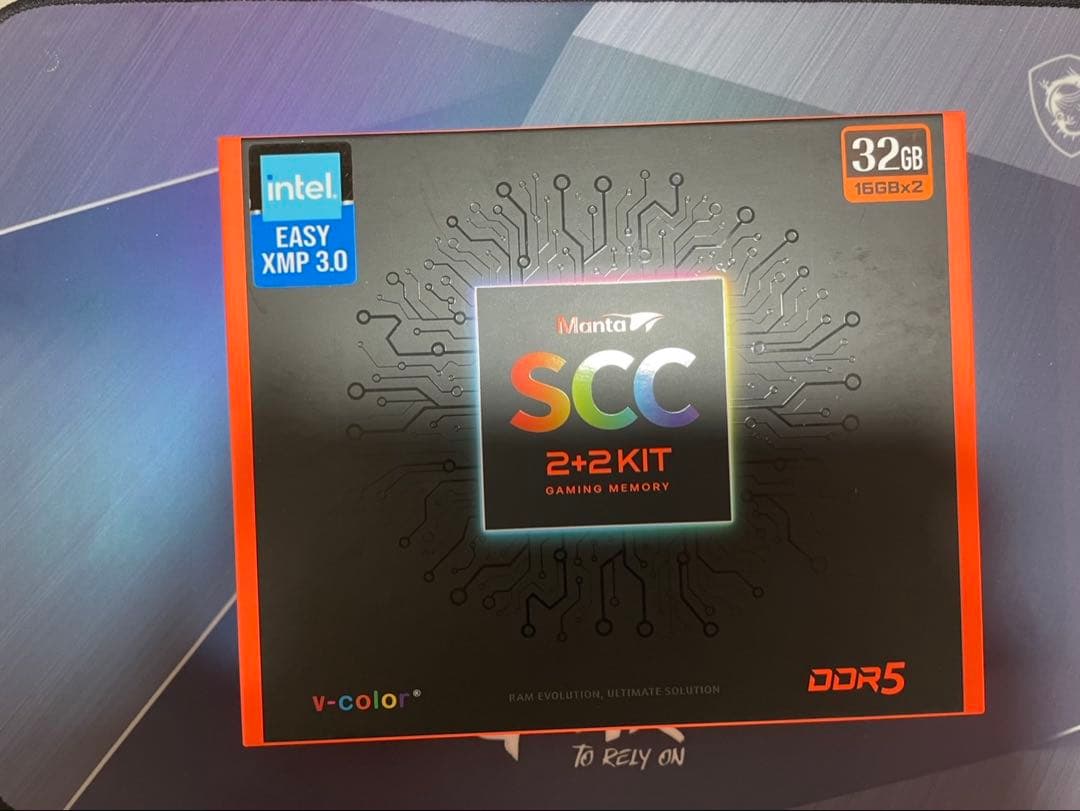 DDR5-6000 32gb (16gb×2 + ダミー×2)