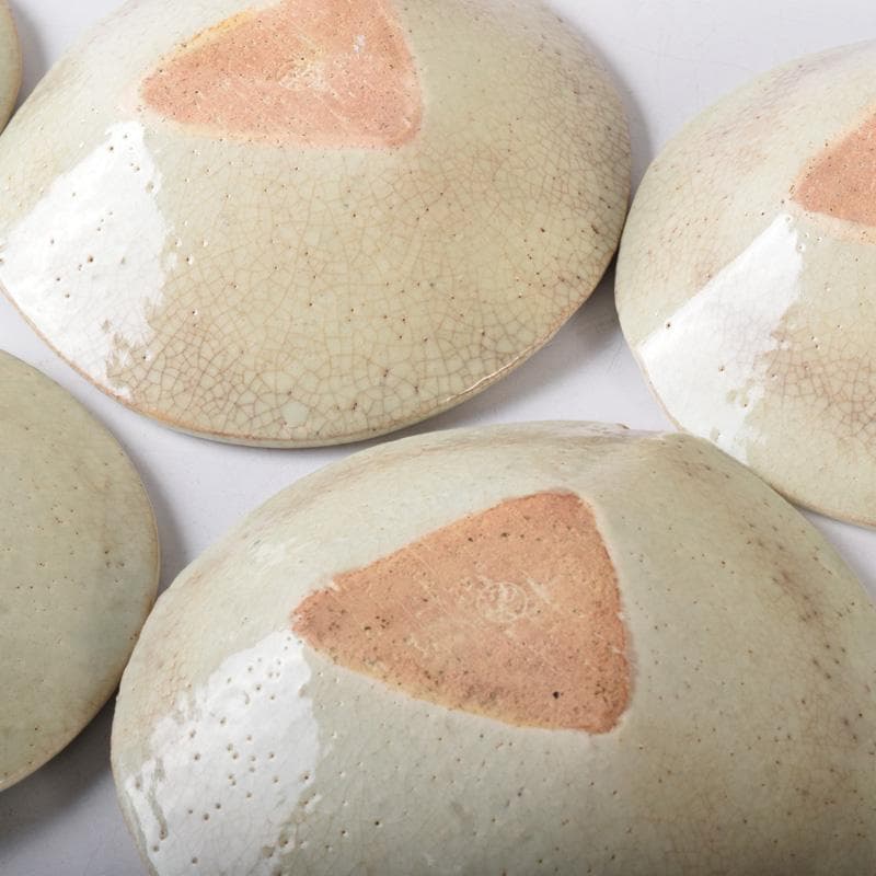 和食器　京焼　清水焼　陶楽造　向付　五客　共箱　V　7839