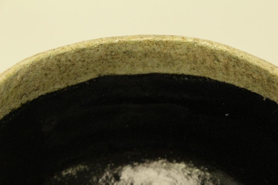 茶道具 黒楽茶碗 小服 茶箱仕組 美品(BB480)