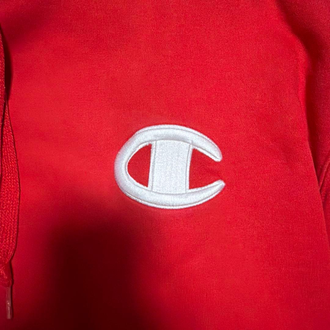 Championスーパーフーディー　コーンヘッド レッド パーカー