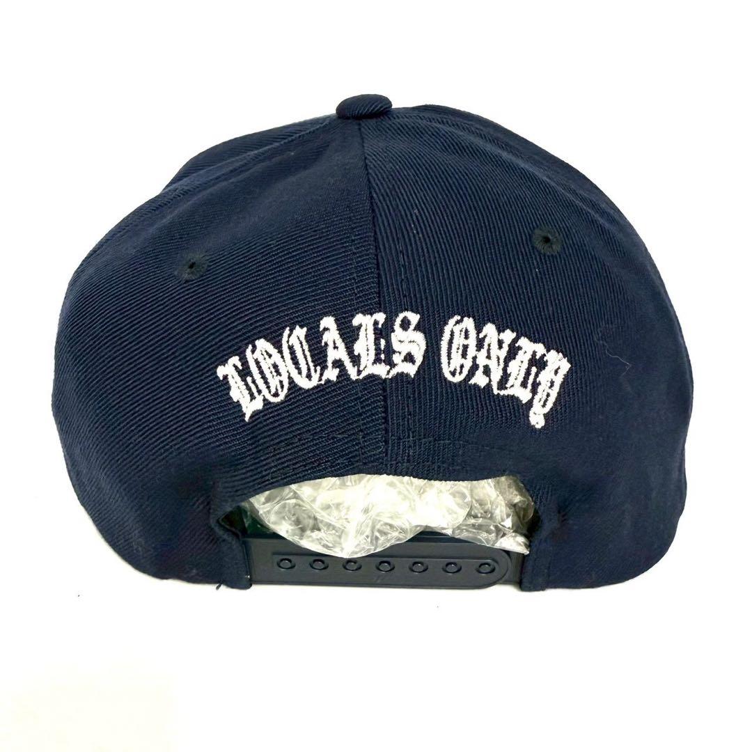 ローカルズオンリー locals only スナップバックキャップ ネイビー