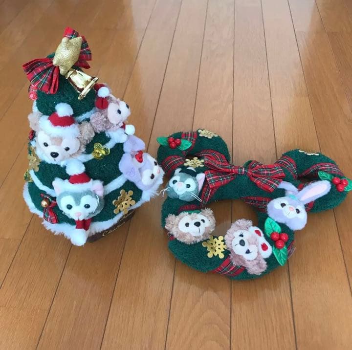 ダッフィー クリスマス クリスマスツリー リース
