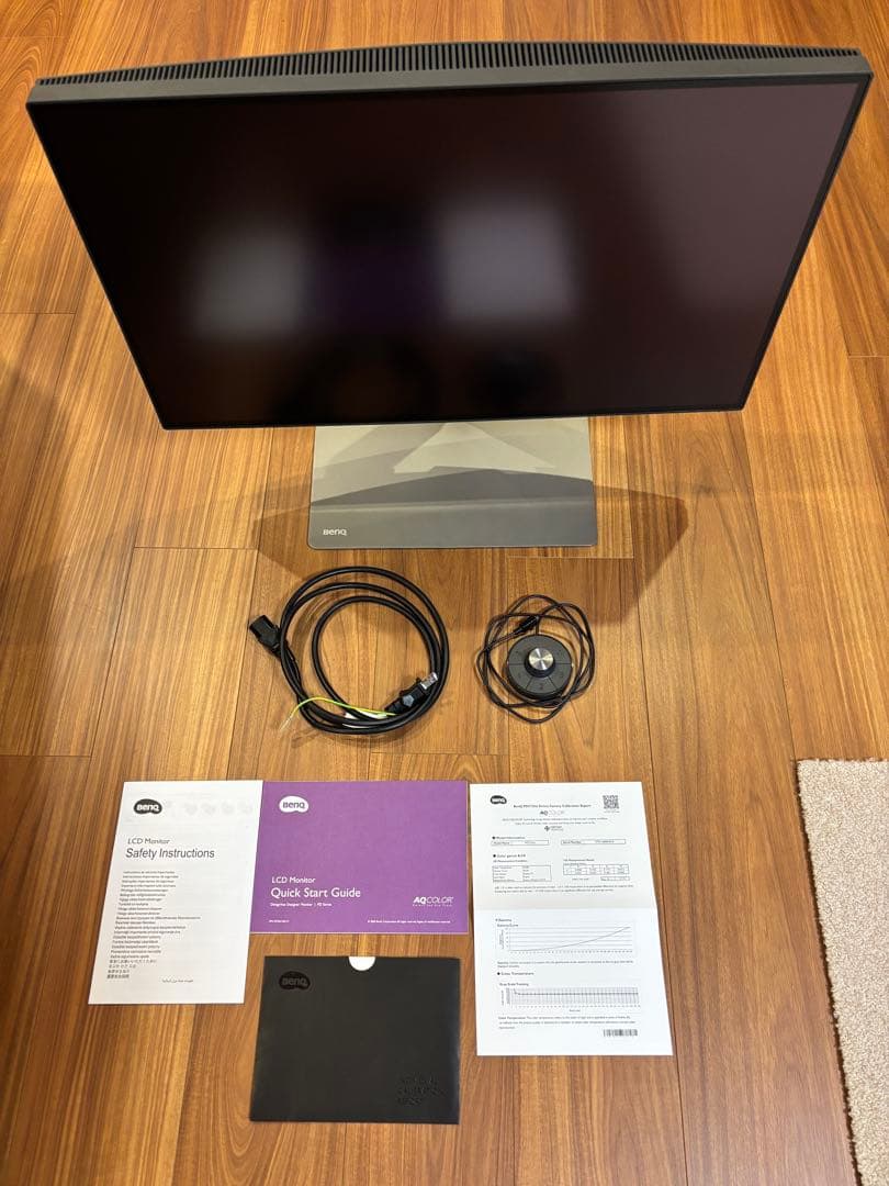 【美品】BenQ AQCOLORシリーズThunderbolt3対応モニター