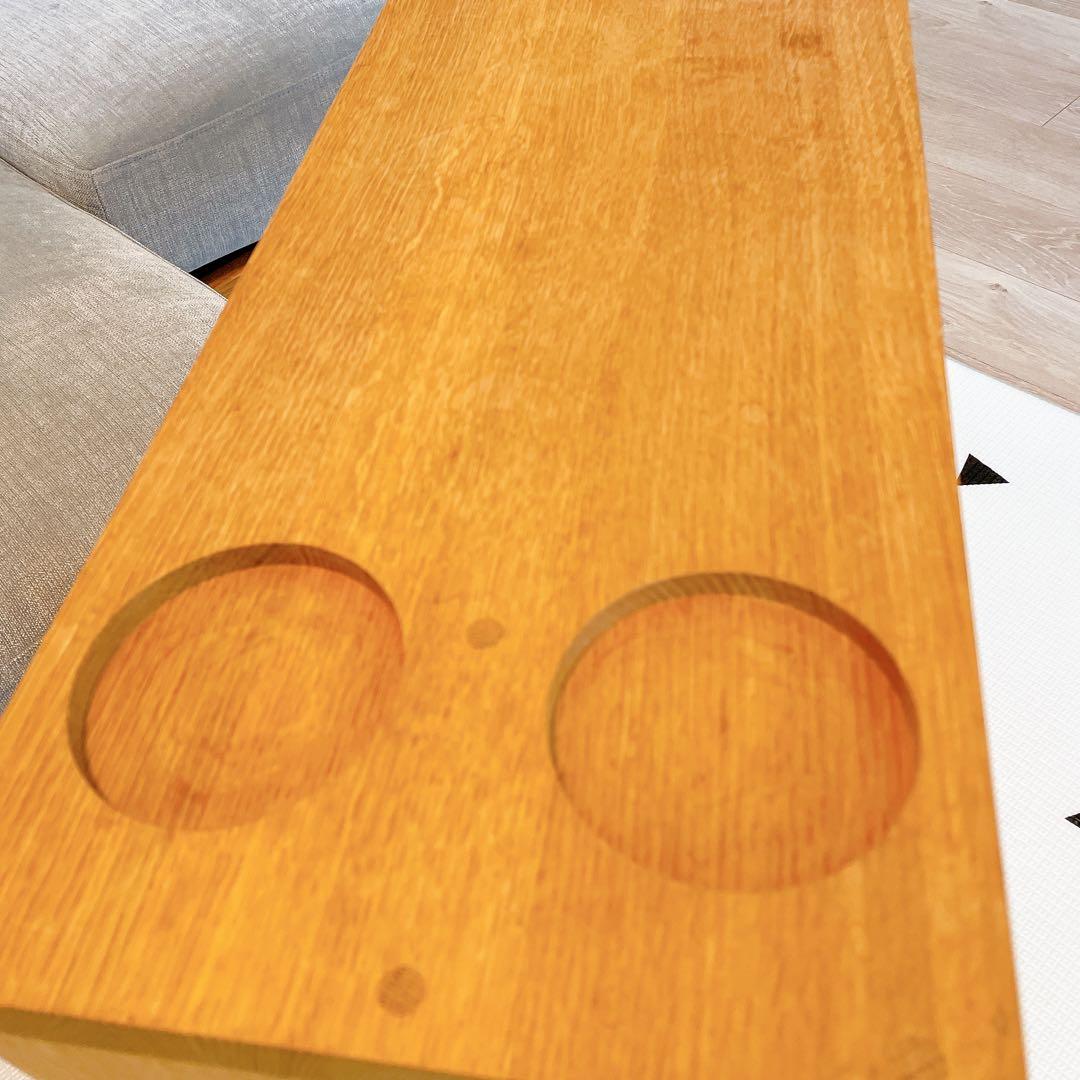 MASTERWAL ホワイトオーク ペグサイドテーブル