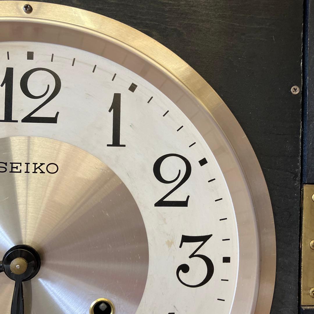 ジャンク品 SEIKO セイコー 振り子 壁掛け時計 PA603 ぜんまい時計