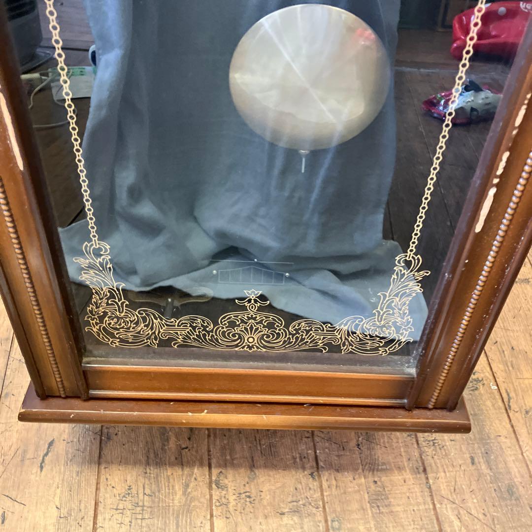 ジャンク品 SEIKO セイコー 振り子 壁掛け時計 PA603 ぜんまい時計