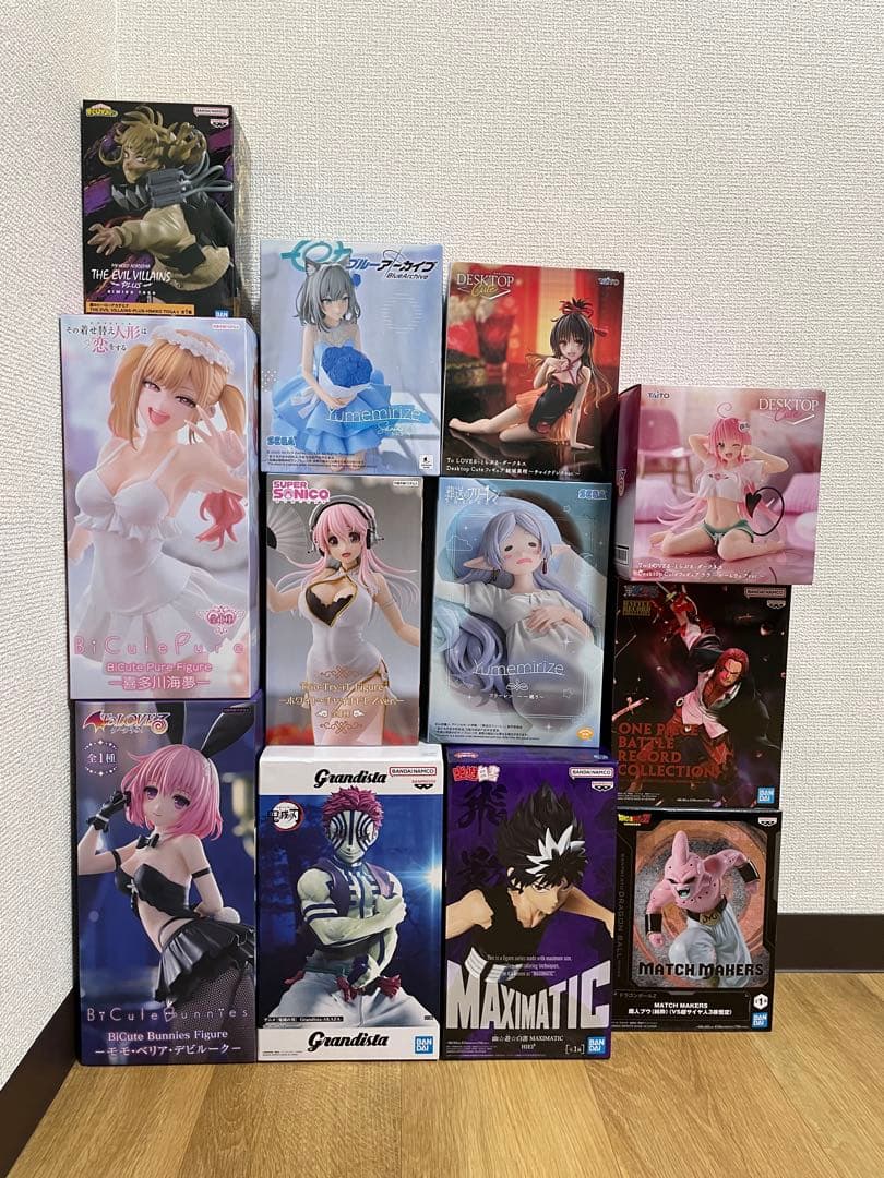 【値下げ】新作フィギュアまとめうり 12点