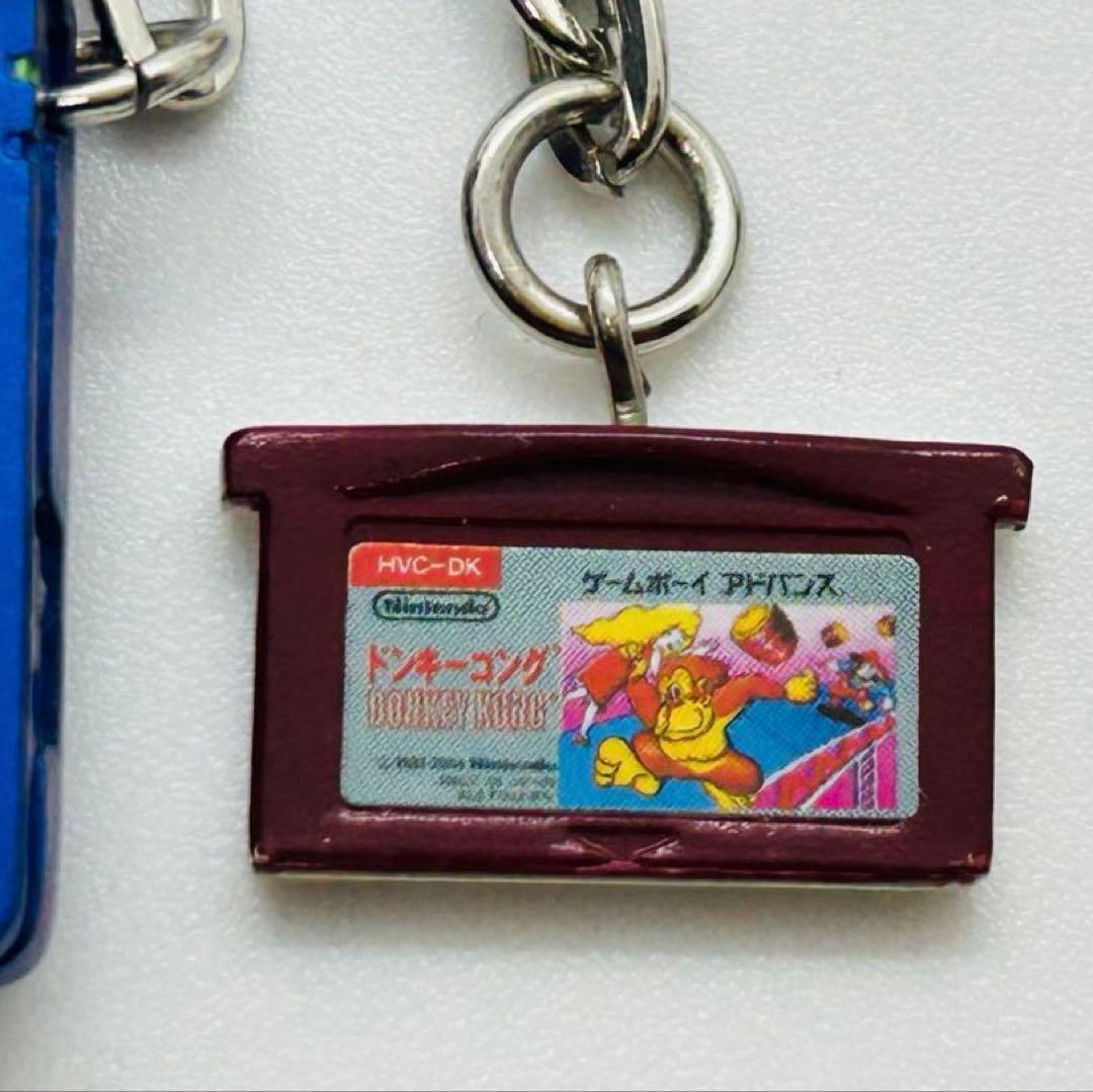 n*♪様 ゲームボーイアドバンスSP 4個セット キーホルダー カセットイン タ