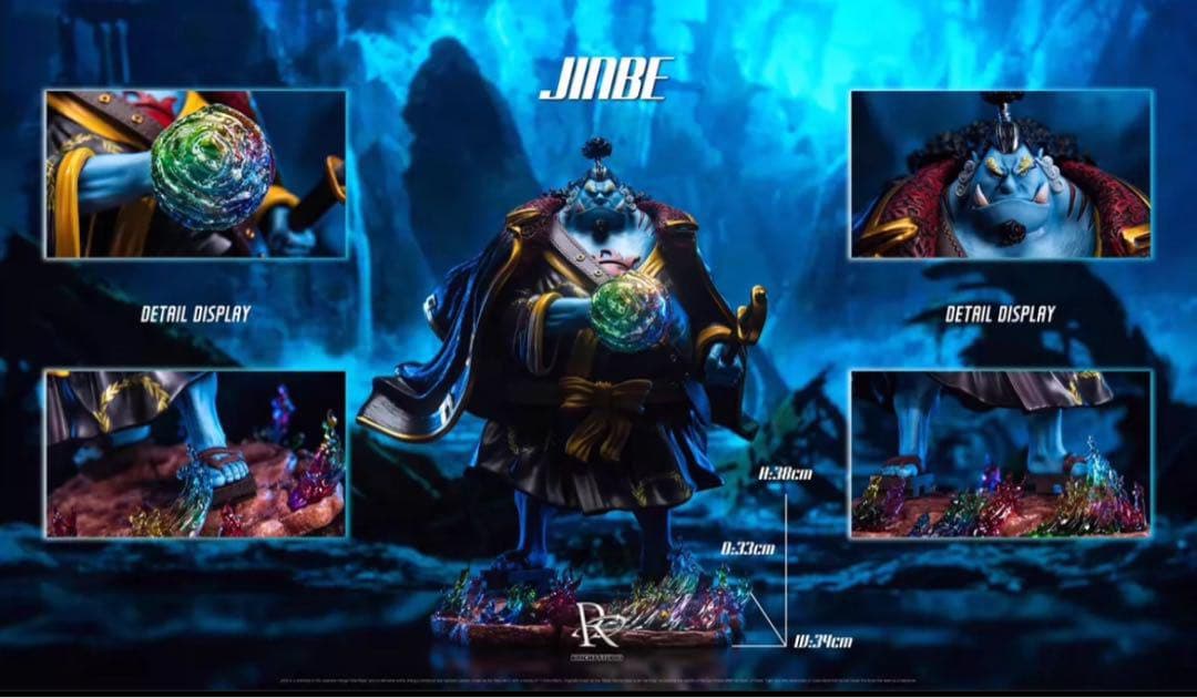 王下七武海　海峡のジンベエ　ワンピース　フィギュア　ガレージキット