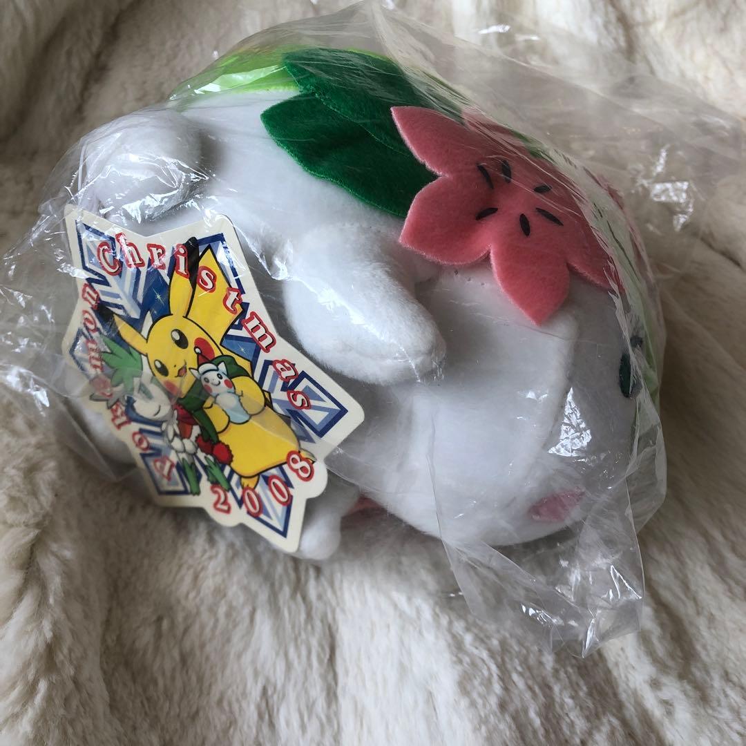ポケモンセンター　ぬいぐるみ　シェイミ　ランドフォルム　クリスマス 2008年製